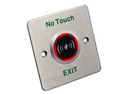 EXIT NO TOUCH BUTTON