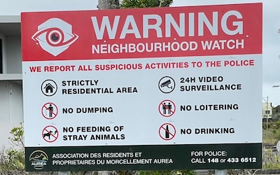 Warning Signage (Aug 2024)