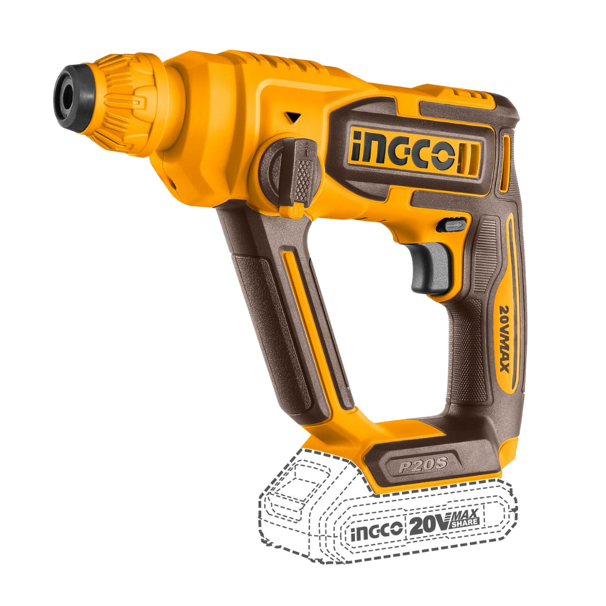 INGCO ROTARY HAMMER LITHIUM ION