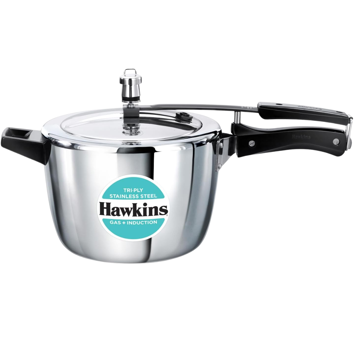 HAWKINS PRESSURE COOKER TRIPLY S/STEEL 4.5LTS