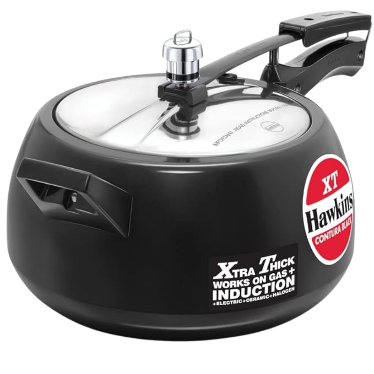CONTURA CXT50 PRESSURE COOKER CONTURA  BLACK 5LTS INDUCTION