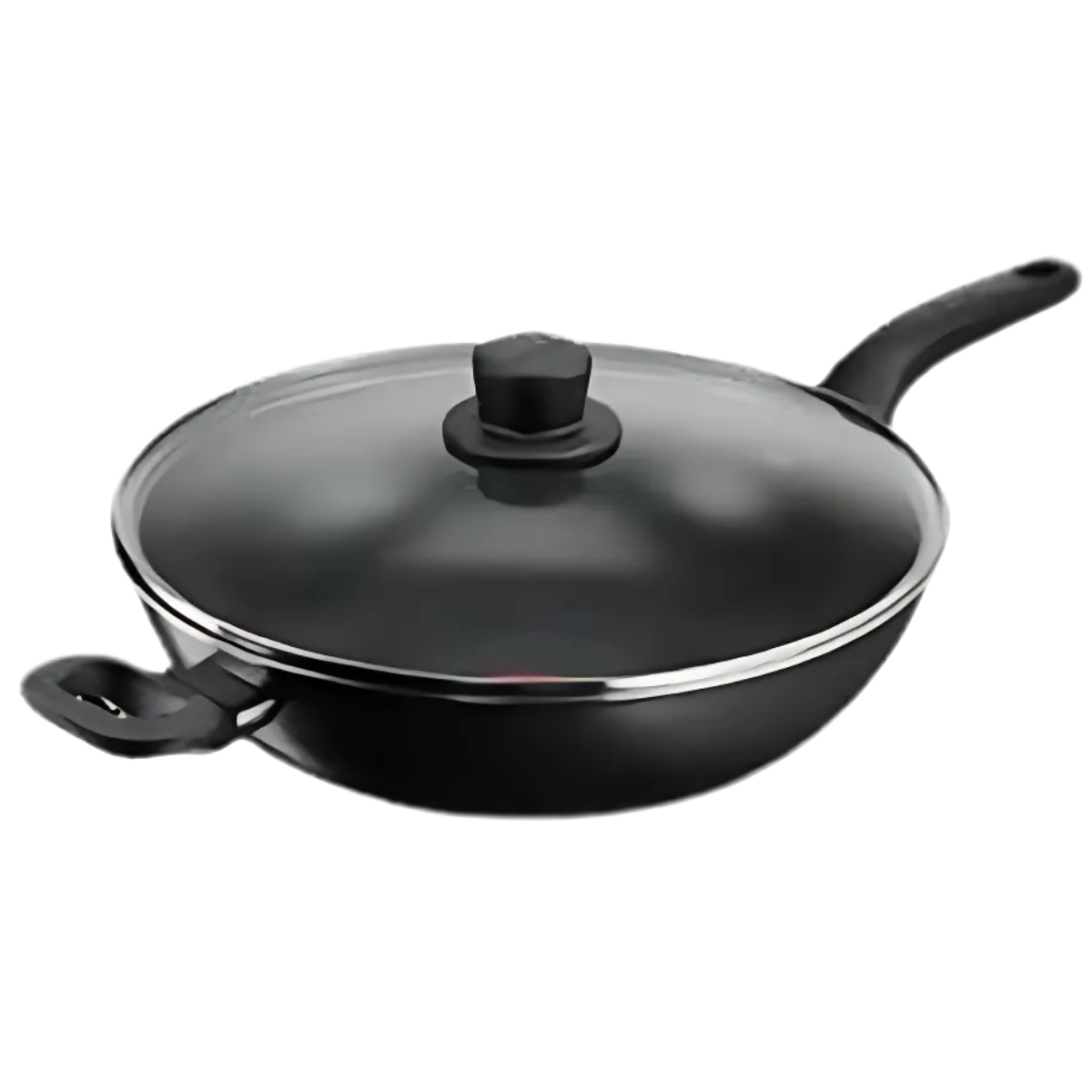 TEFAL WOK+GLASS LID EASY & CLEAN 32CM