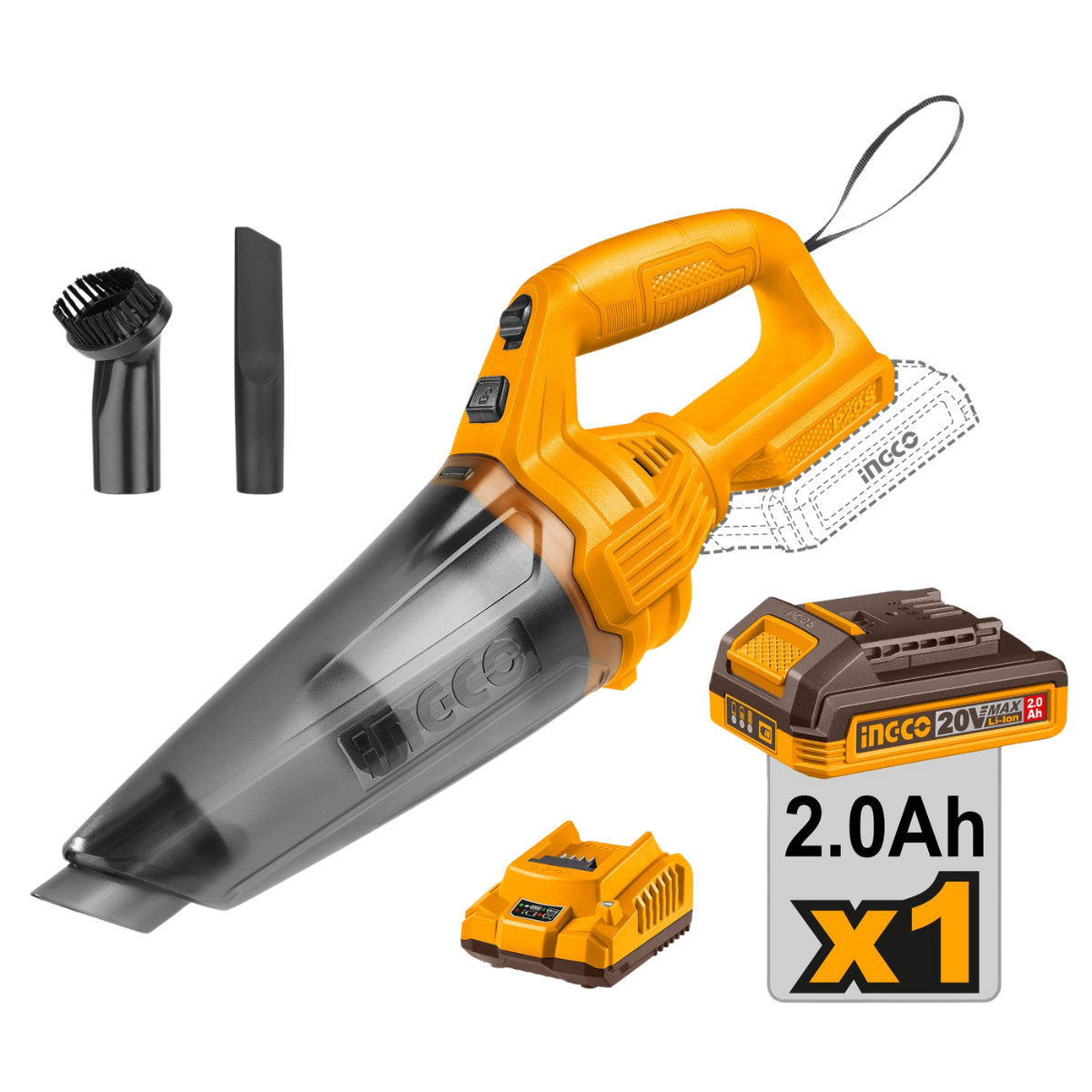 INGCO VACUUM CLEANER CORDLESS