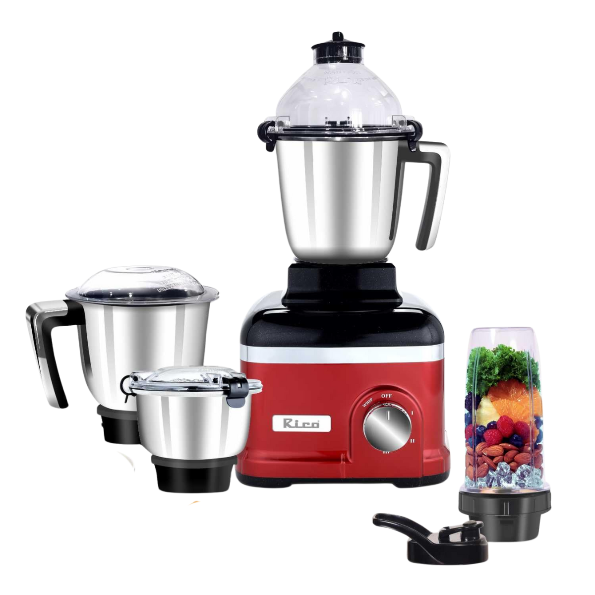 RICO MIXER GRINDER 1000W 4 JAR