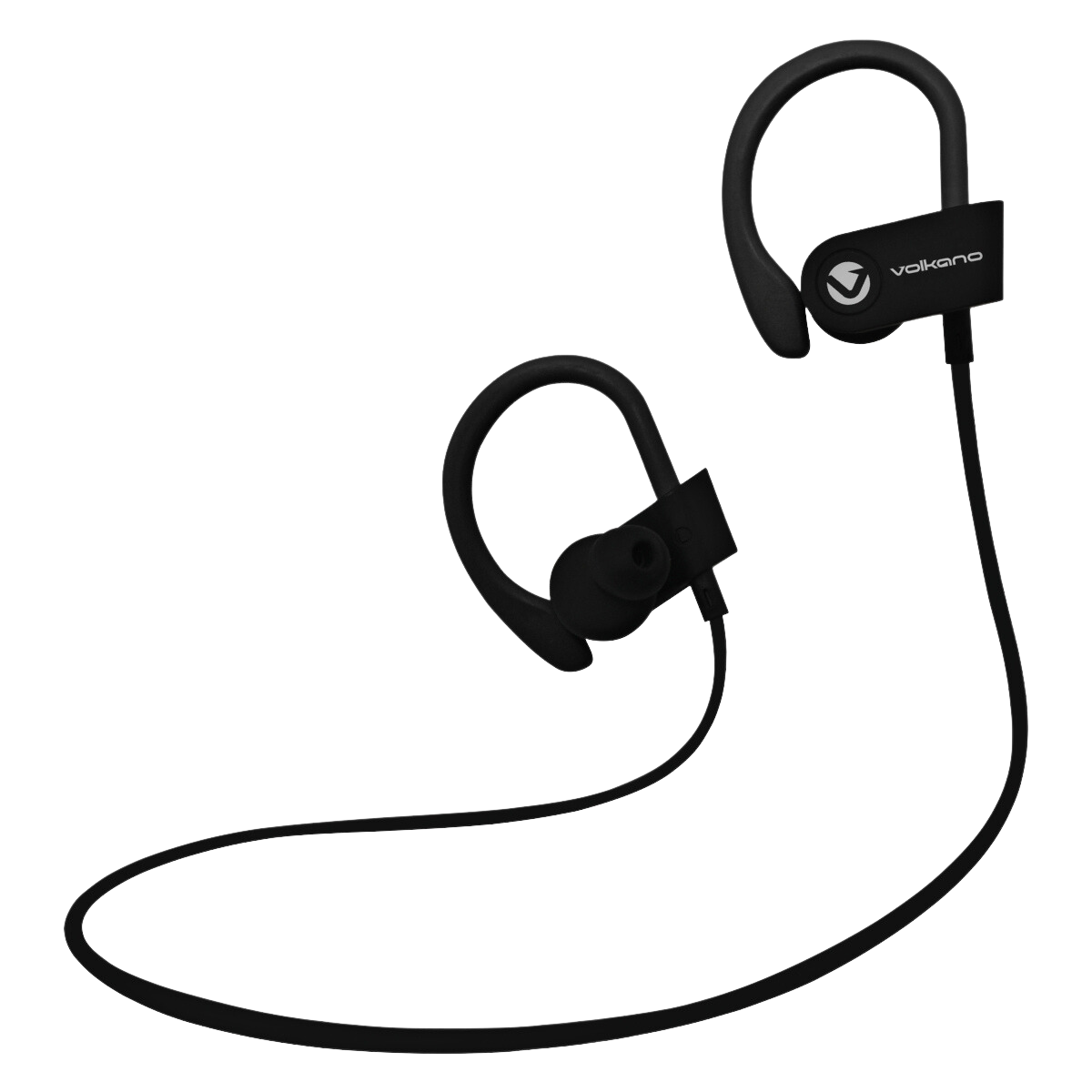 VOLKANO VK1008BK EARHOOK RACE SERIES SPORT EARPHONES