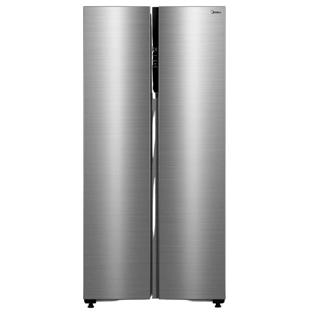 MIDEA REFRIGERATOR 460L SIDE BY SIDE INOX