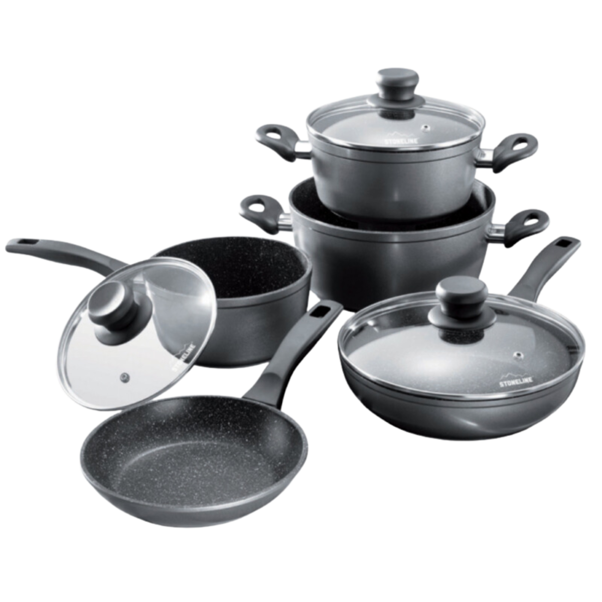 STONELINE 8PCS COOKWARE SET WX6588