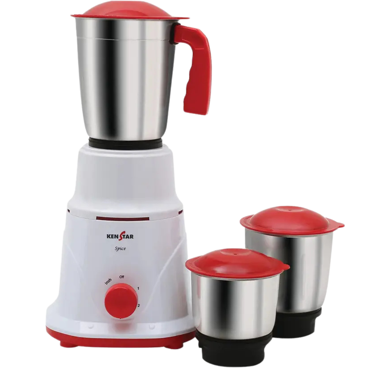 KENSTAR MIXER GRINDER SPICE WHITE/RED 500W