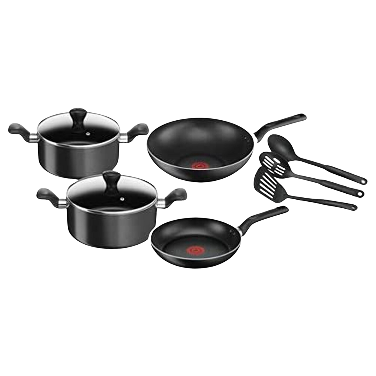 TEFAL COOKWARE SET 9PCS KITCHENWARE SUPER COOK