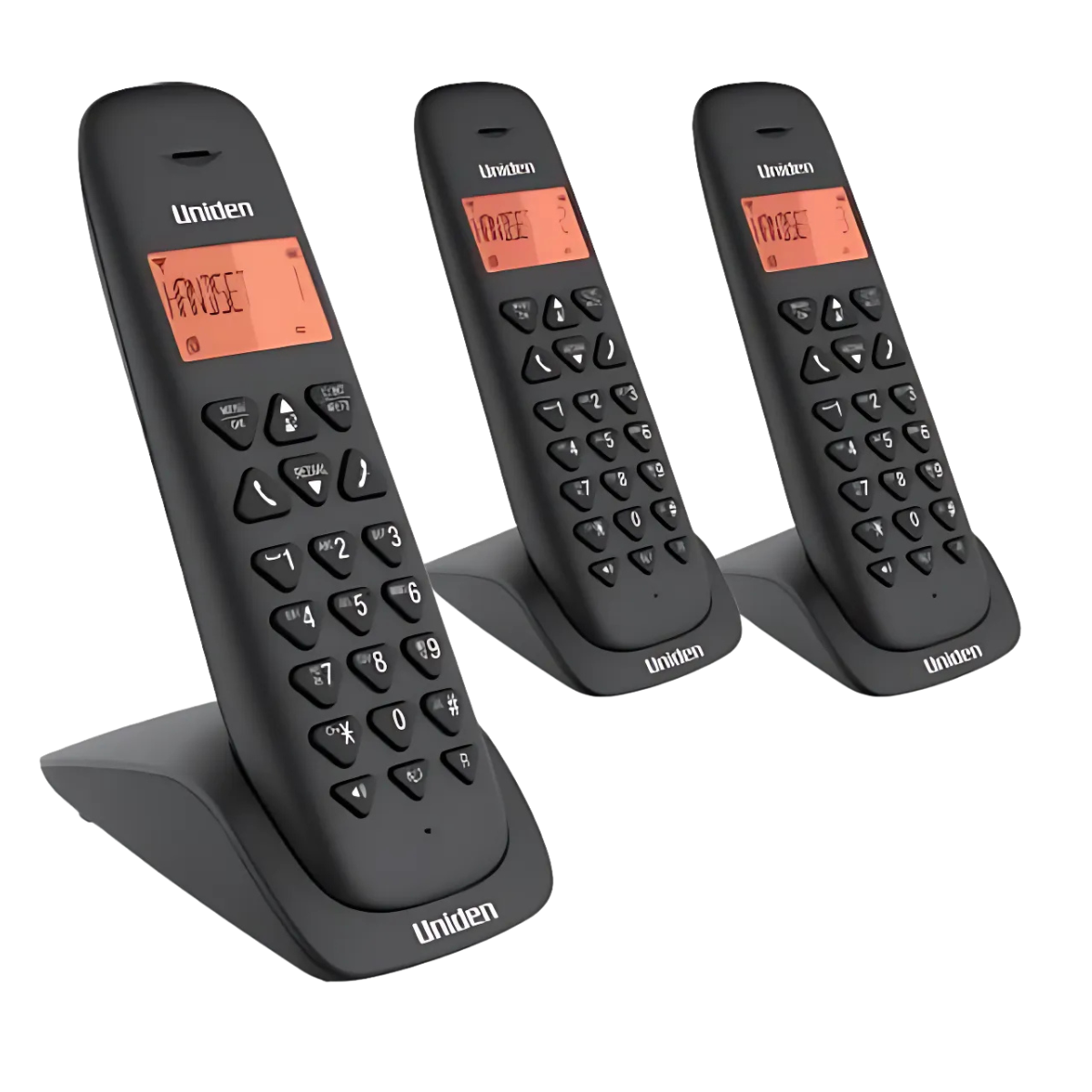 UNIDEN TELEPHONE CORDLESS TRIPLE