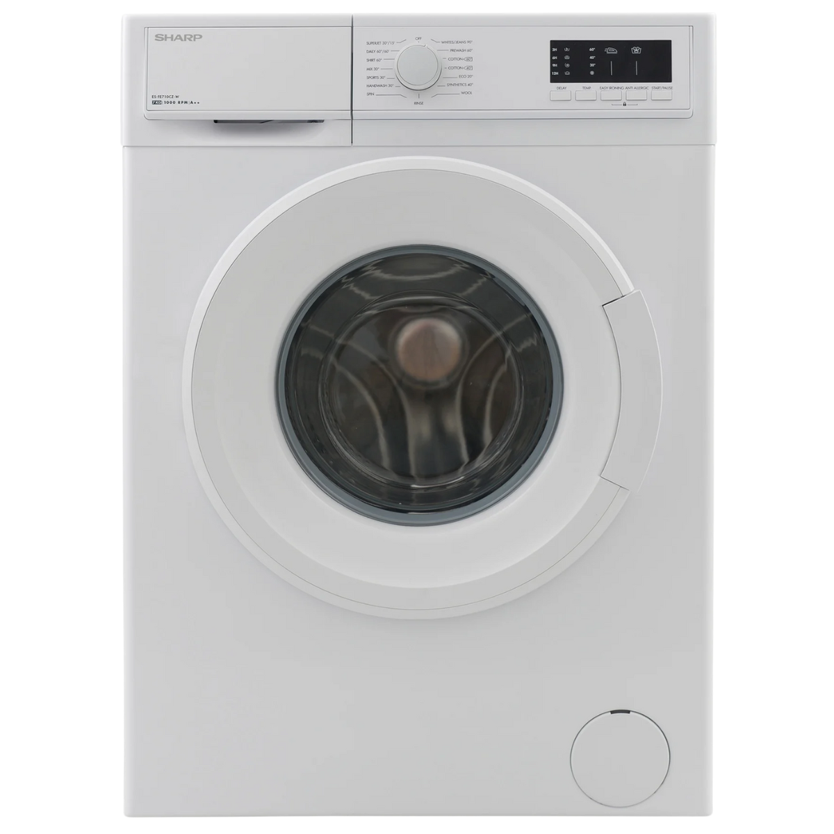 SHARP ESFE710CZ-W  WASHING MACHINE 7KG 1000 RM FRONT LOADING