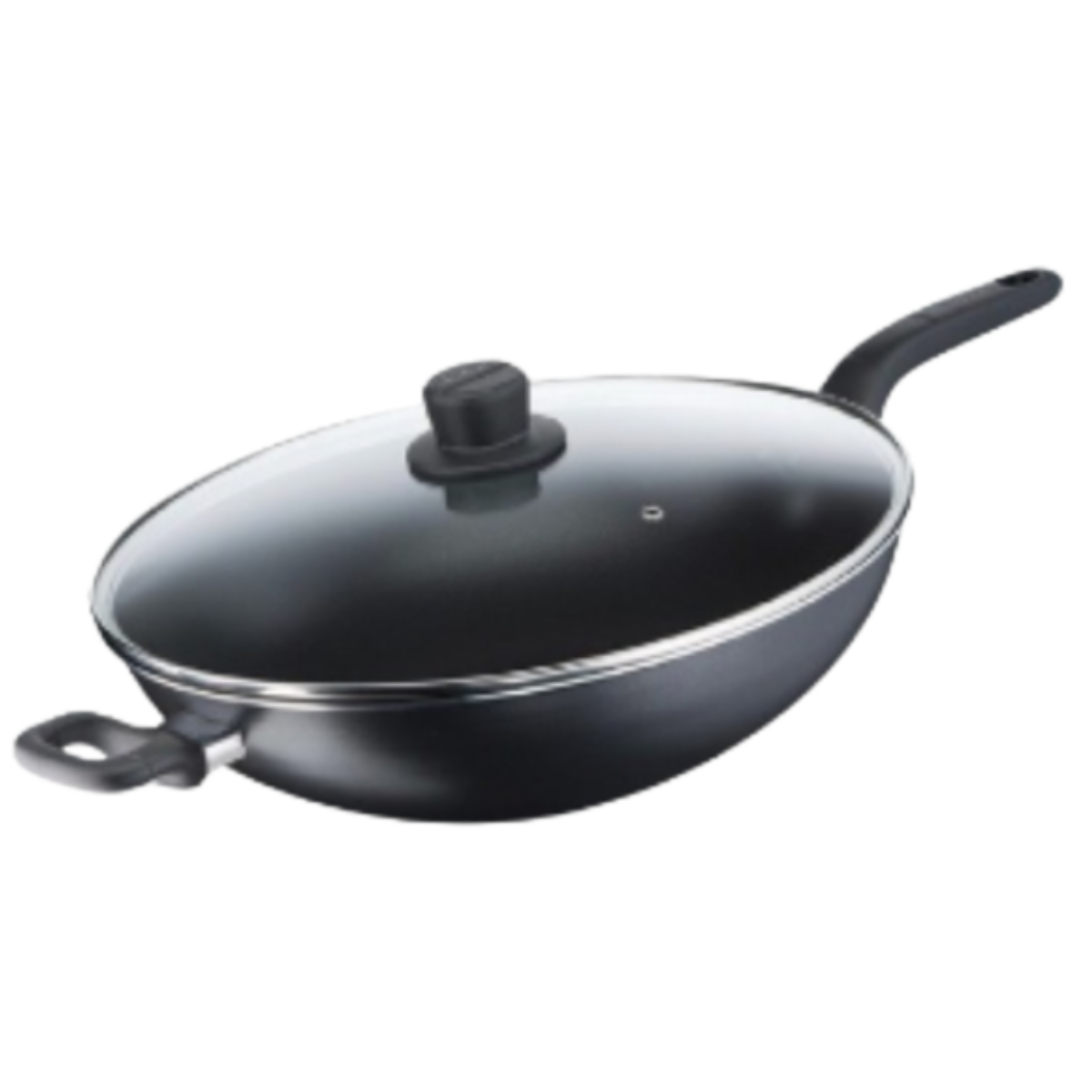 TEFAL WOK + GLASS LID EASY & CLEAN 36CM