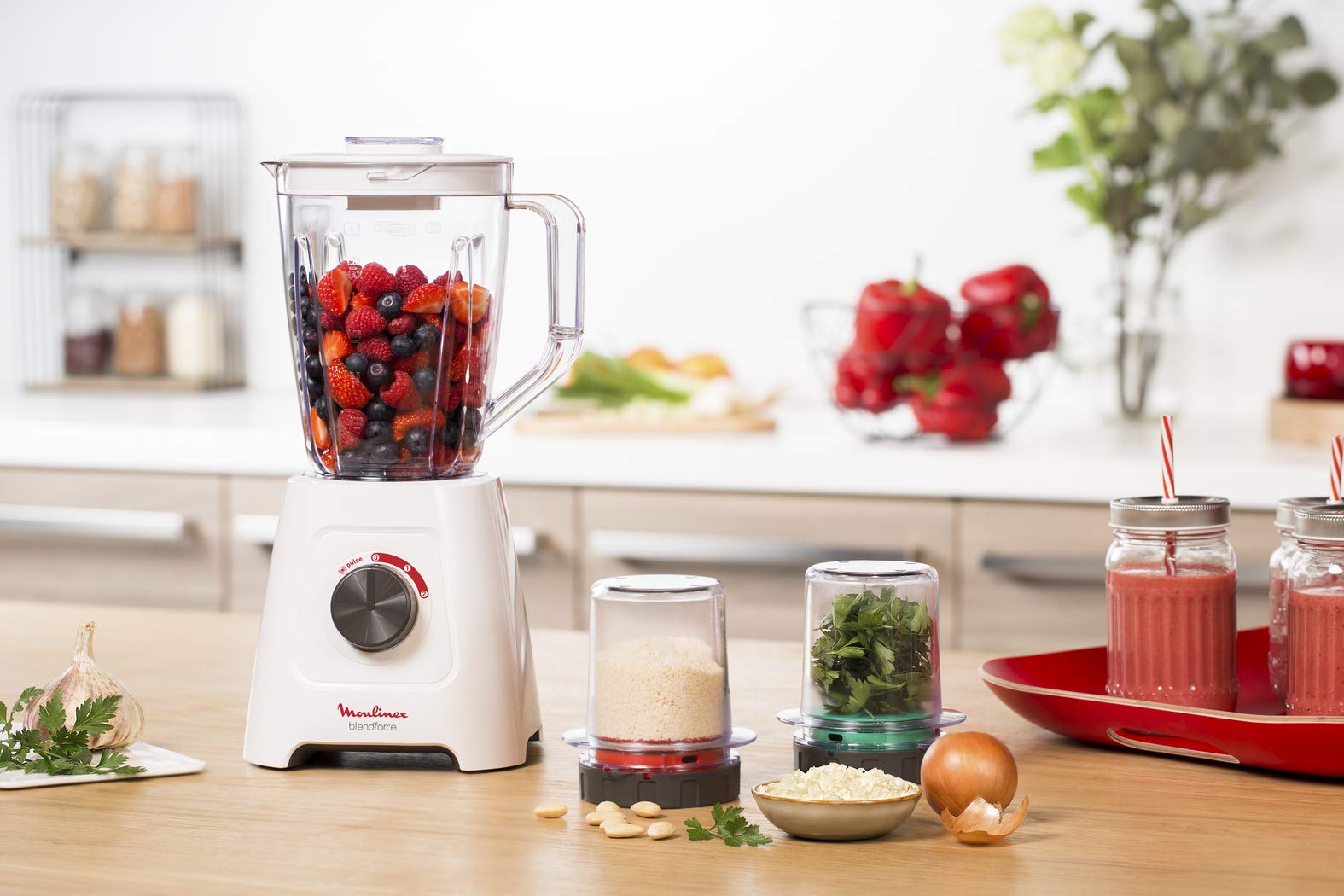 MOULINEX LM4231 BLENDER FORCE 600W CHOPPER GRINDER