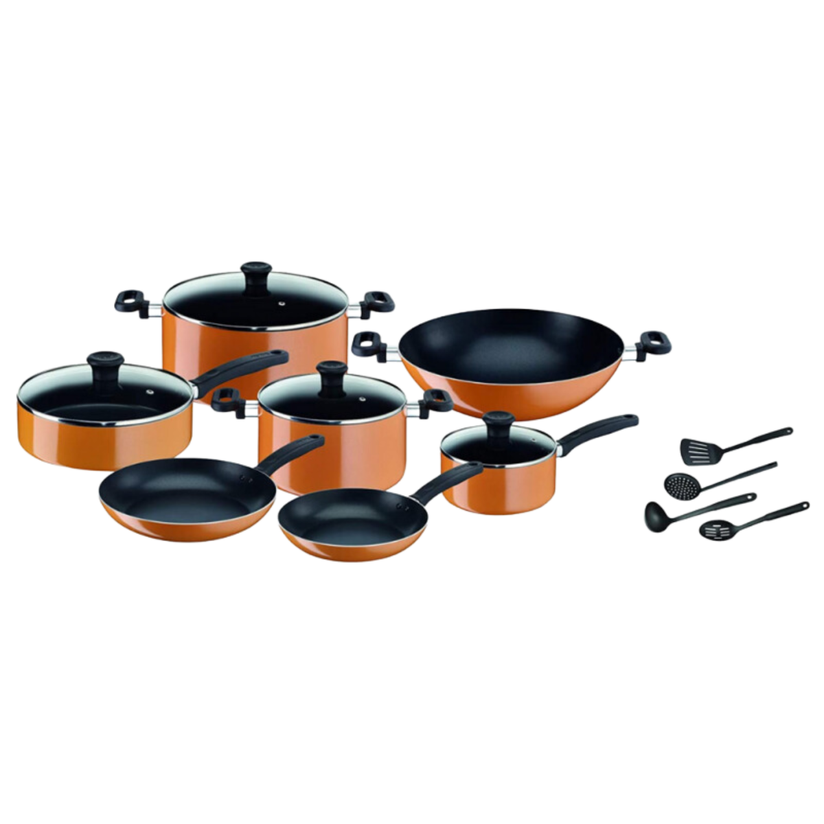 TEFAL  SET15 COOKWARE SET LAQUEE 15PCS