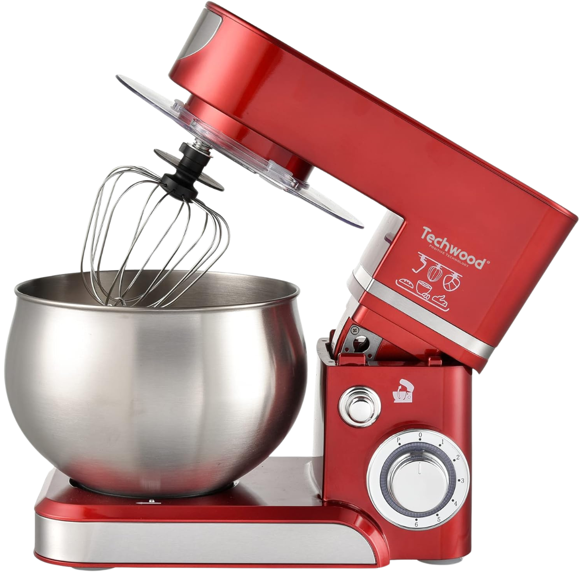TECHWOOD FOOD PROCESSOR S/STEEL 5LTS