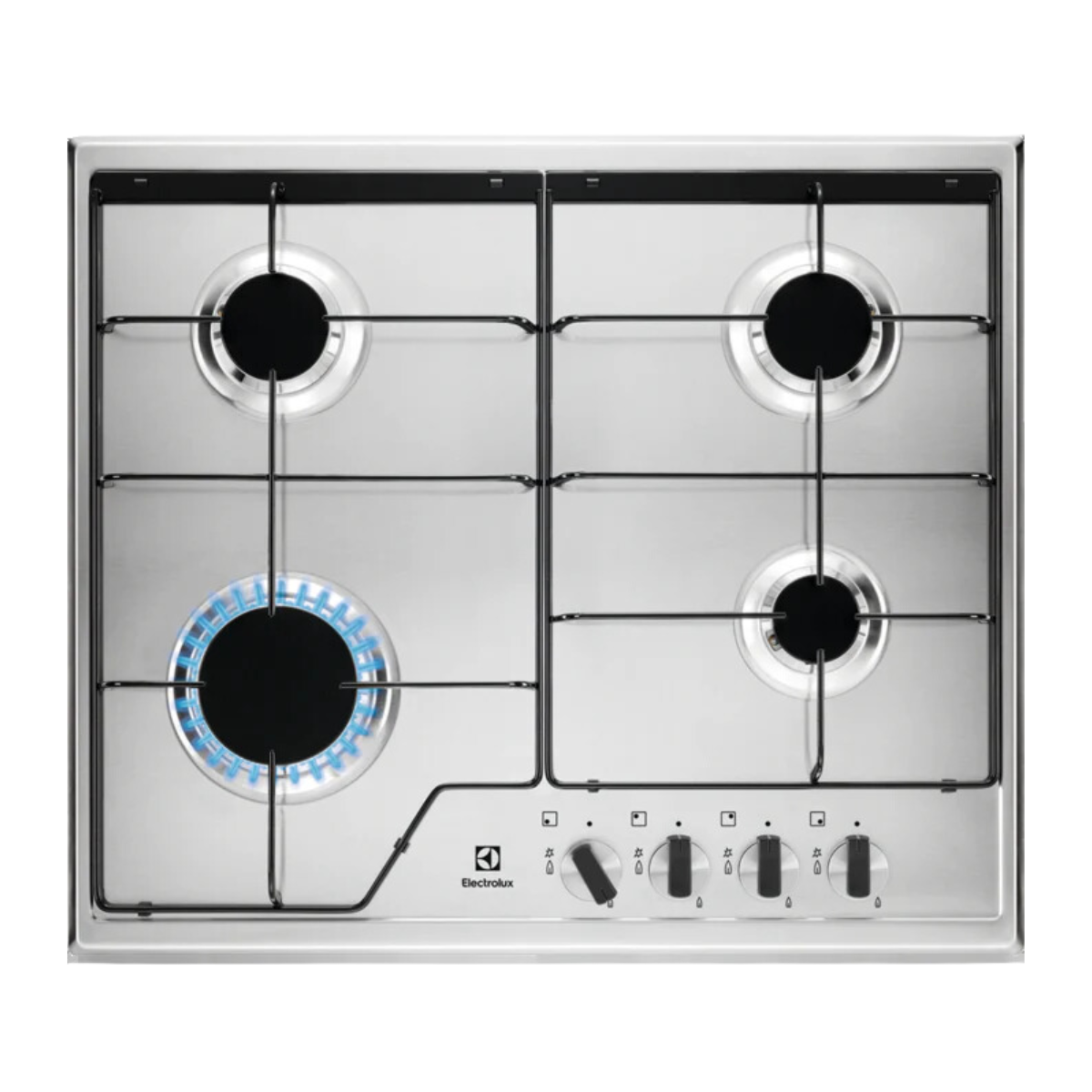 ELECTROLUX KGS6424X BUILT IN HOB 60CM 4 BURNERS