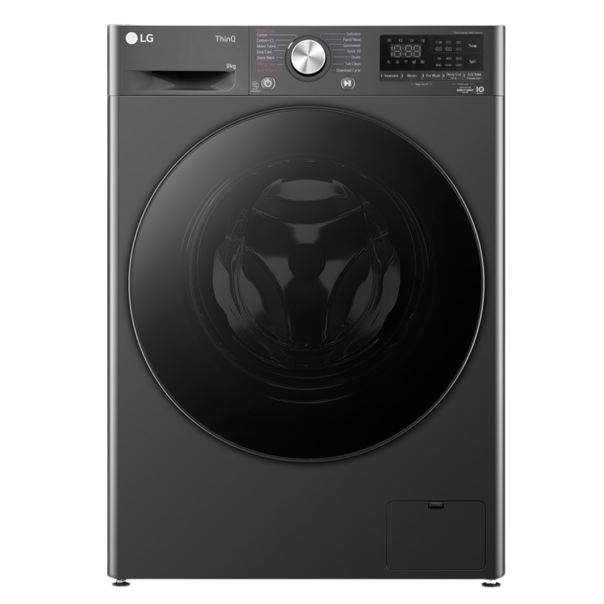 LG WASHING MACHINE 9KG FRONT LOADER