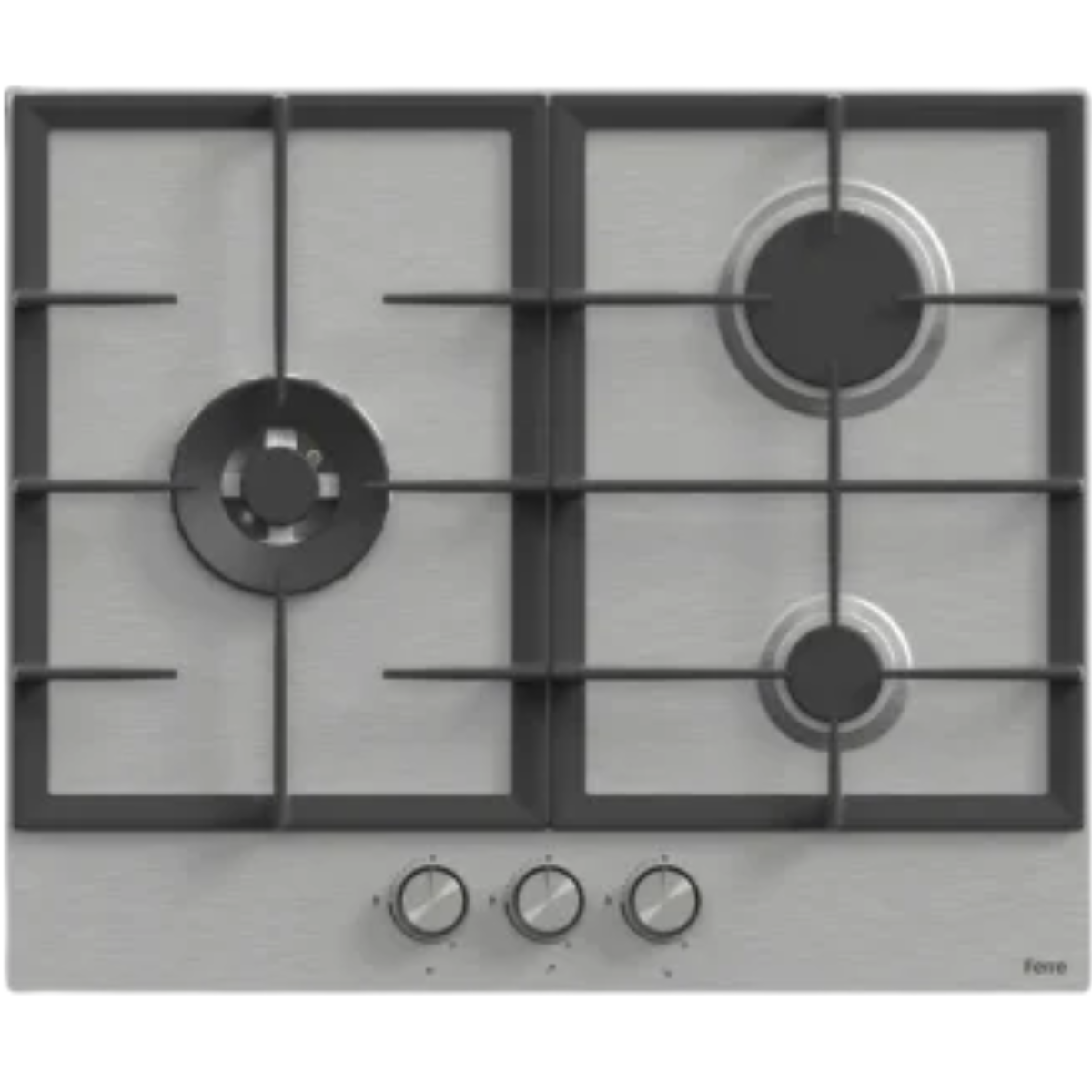 FERRE BUILT IN HOB 60CM 3 GAS BURNER STAINLESS