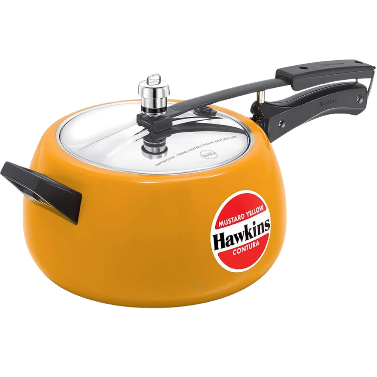 CONTURA  5LTS PRESSURE COOKER MUSTARD YELLOW