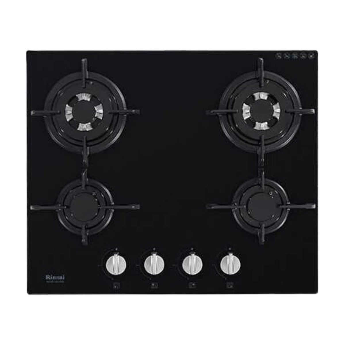 RINNAI RB6314SGBS COOKER BUILT IN HOB 60CMS TEMPERED GLASS