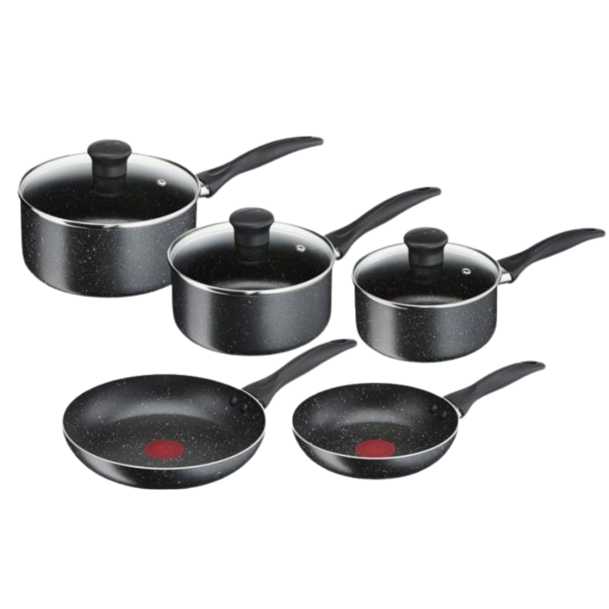 TEFAL COOKWARE SET 5 PCS FRYPAN/SAUCEPAN