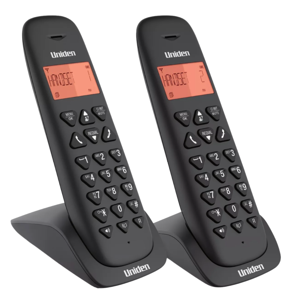 UNIDEN AT3102-2 CORDLESS PHONE DOUBLE