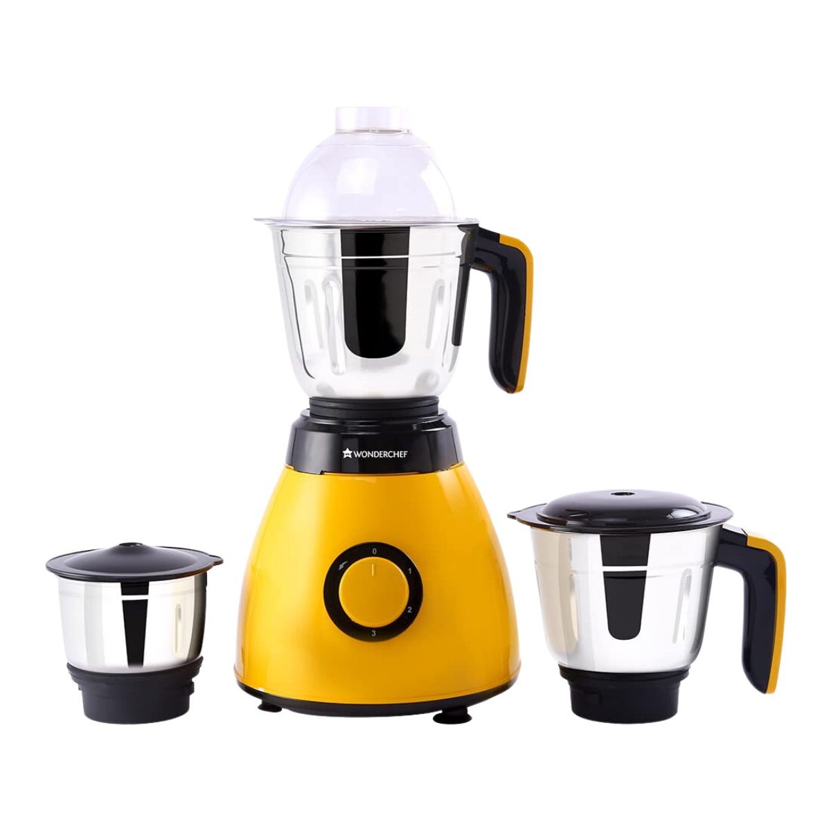 WONDERCHEF WON636 MIXER GRINDER VESPER YELLOW 600W