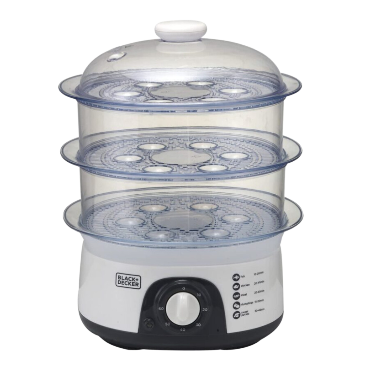 BLACK & DECKER FOOD STEAMER 3 TIERS