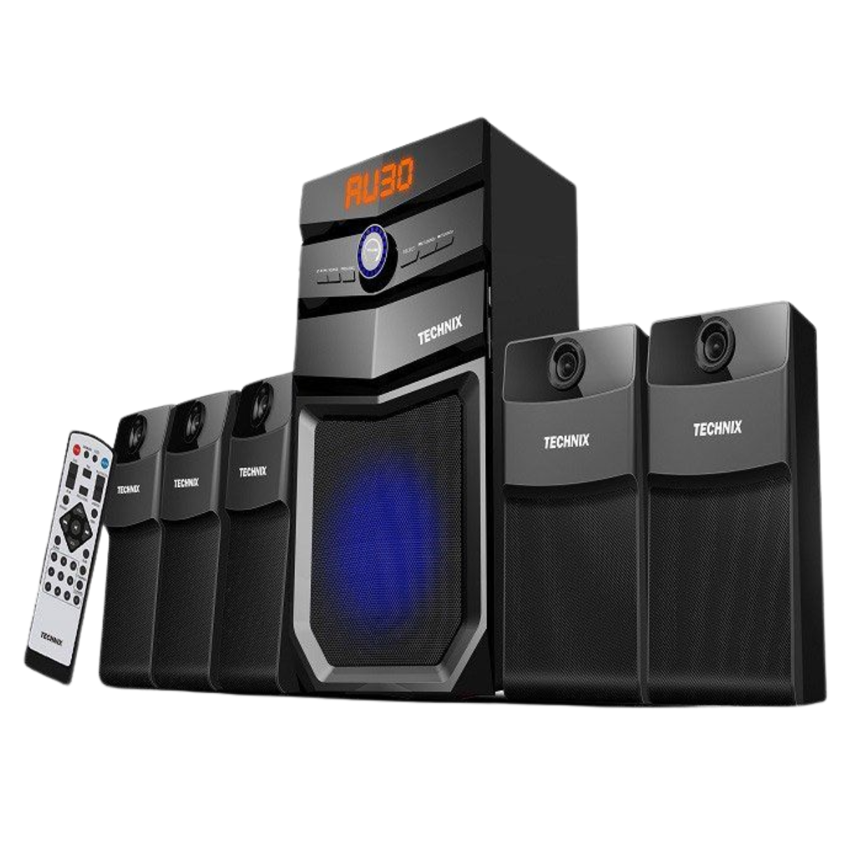 TECHNIX HOME CINEMA 5.1 SYSTEM/BLUETOOTH