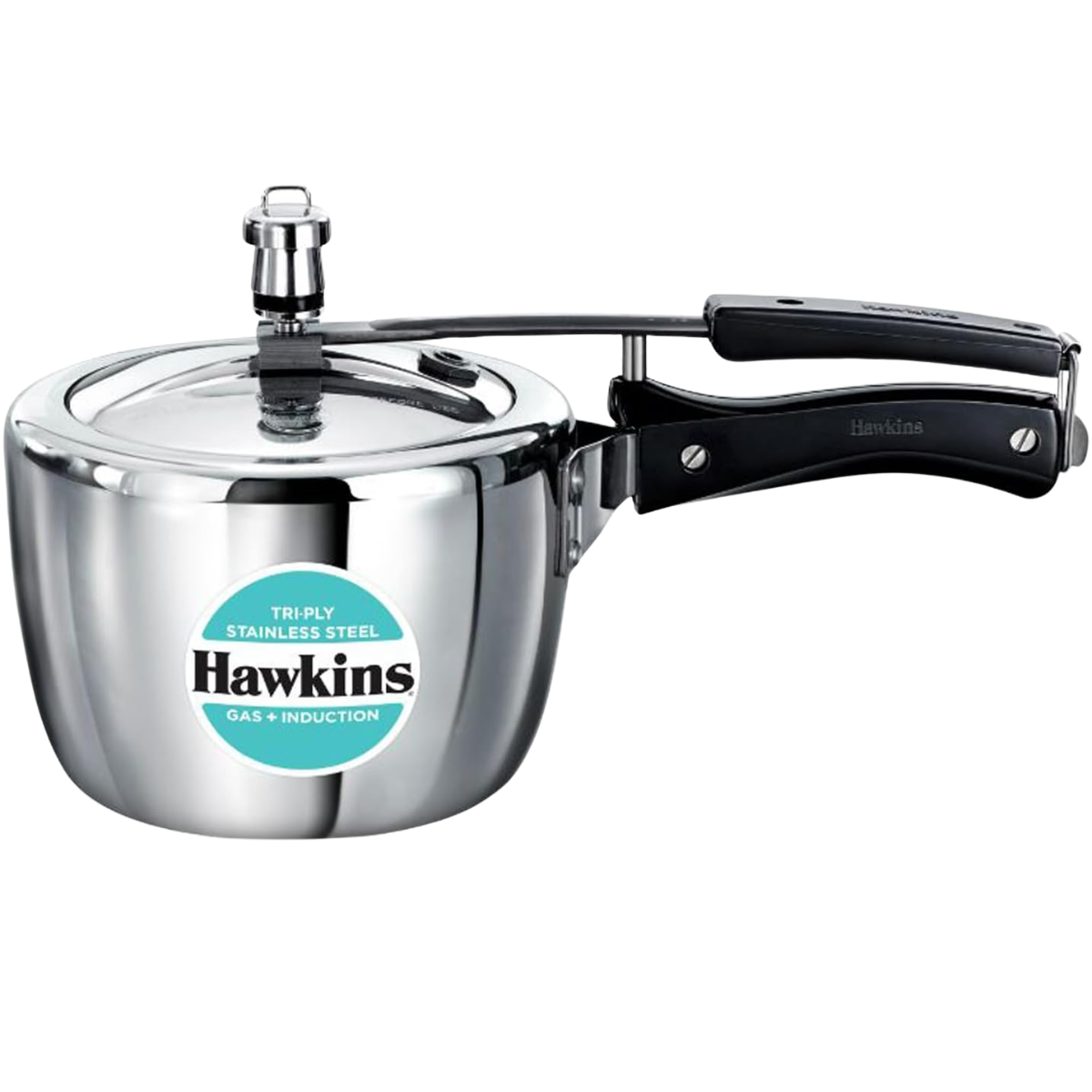 HAWKINS TRIPLY PRESSURE  COOKER STAINLESS STEEL  2.5LT