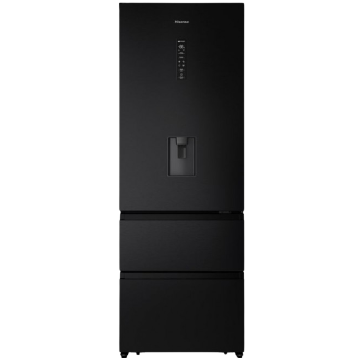 HISENSE MULTI-PORTS FRIDGE 493LTS BLACK INOX