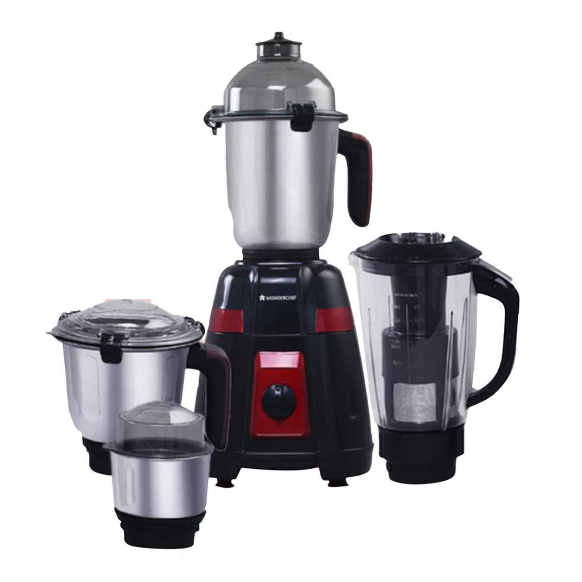 WONDERCHEF WON532 MIXER GRINDER PLATINUM 750W BLACK