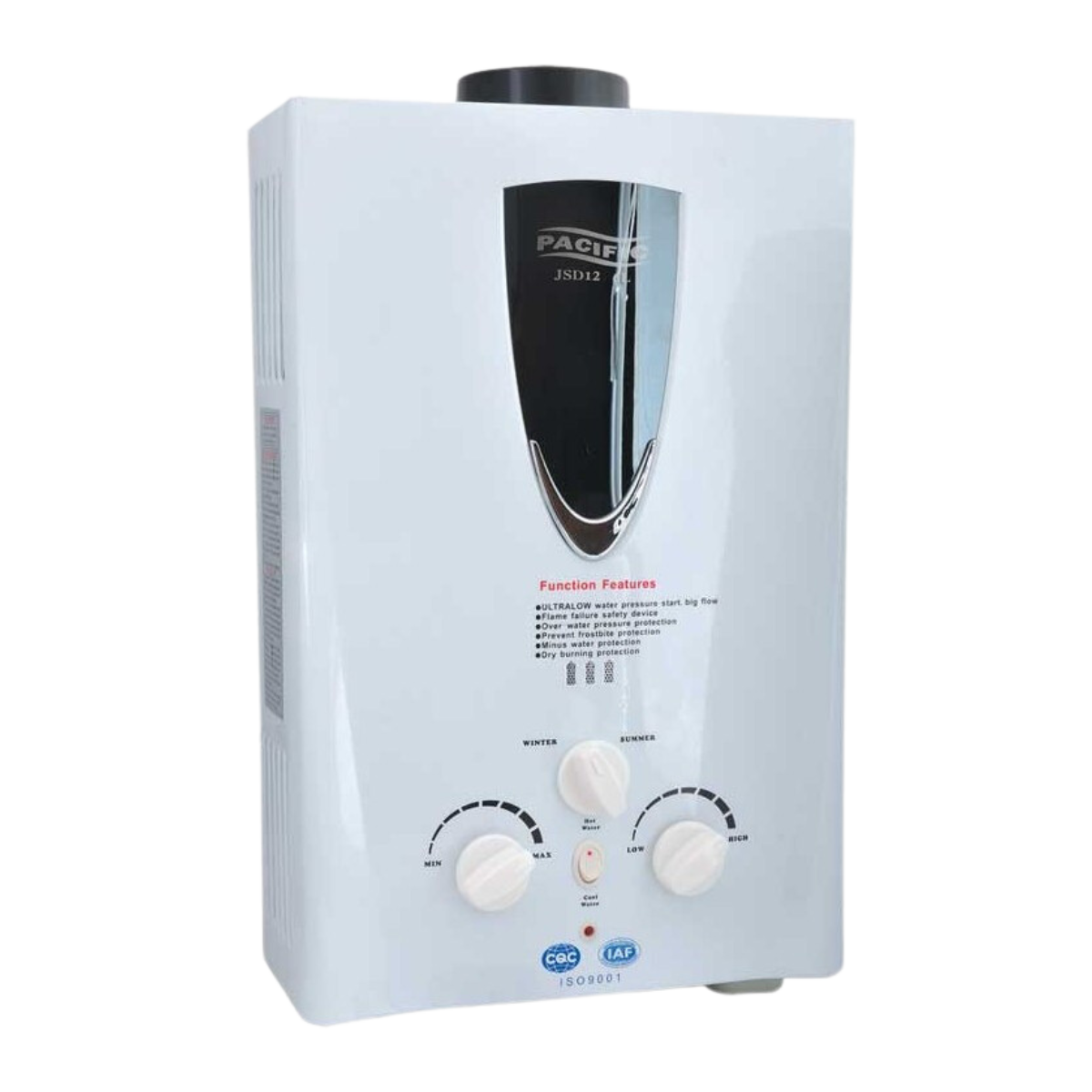 PACIFIC JSD12 6 LTS GAS WATER HEATER