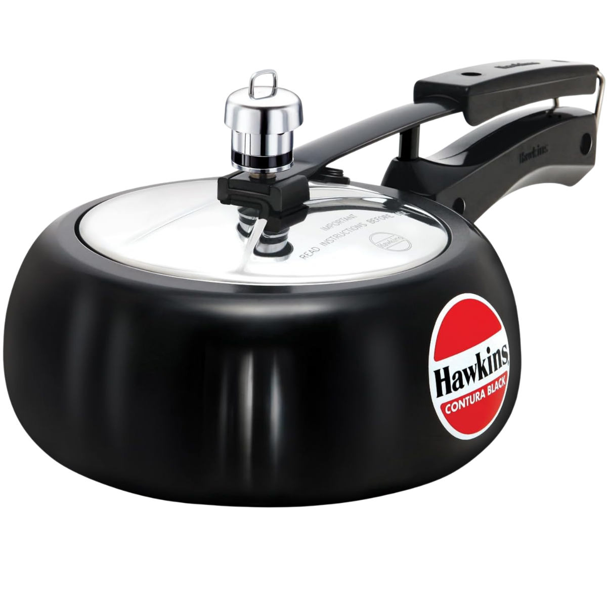 CONTURA CB20 2LTS PRESSURE COOKER BLACK