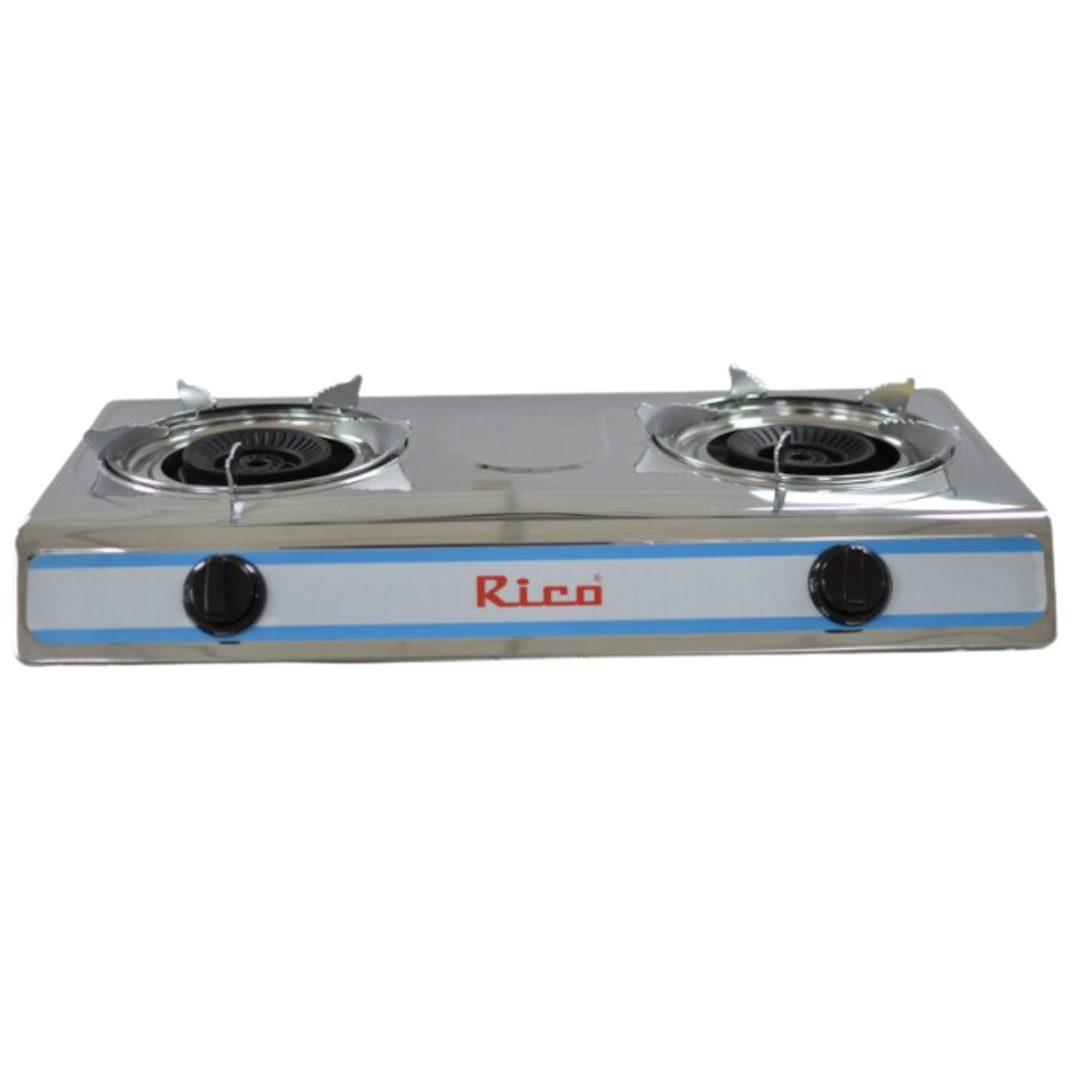 RICO COOKER 2 BURNERS STAINLESS