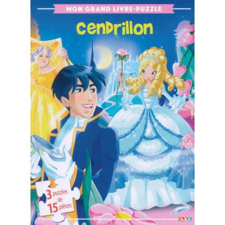 Cendrillon - Mon Grand Livre-Puzzle