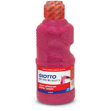Gouache Glitter 250ml Magenta GIOTTO 531203