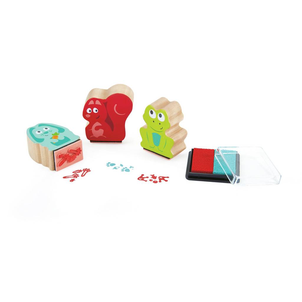 Pawprint Ink Stamps Set Of 12 pcs HAPE 1060