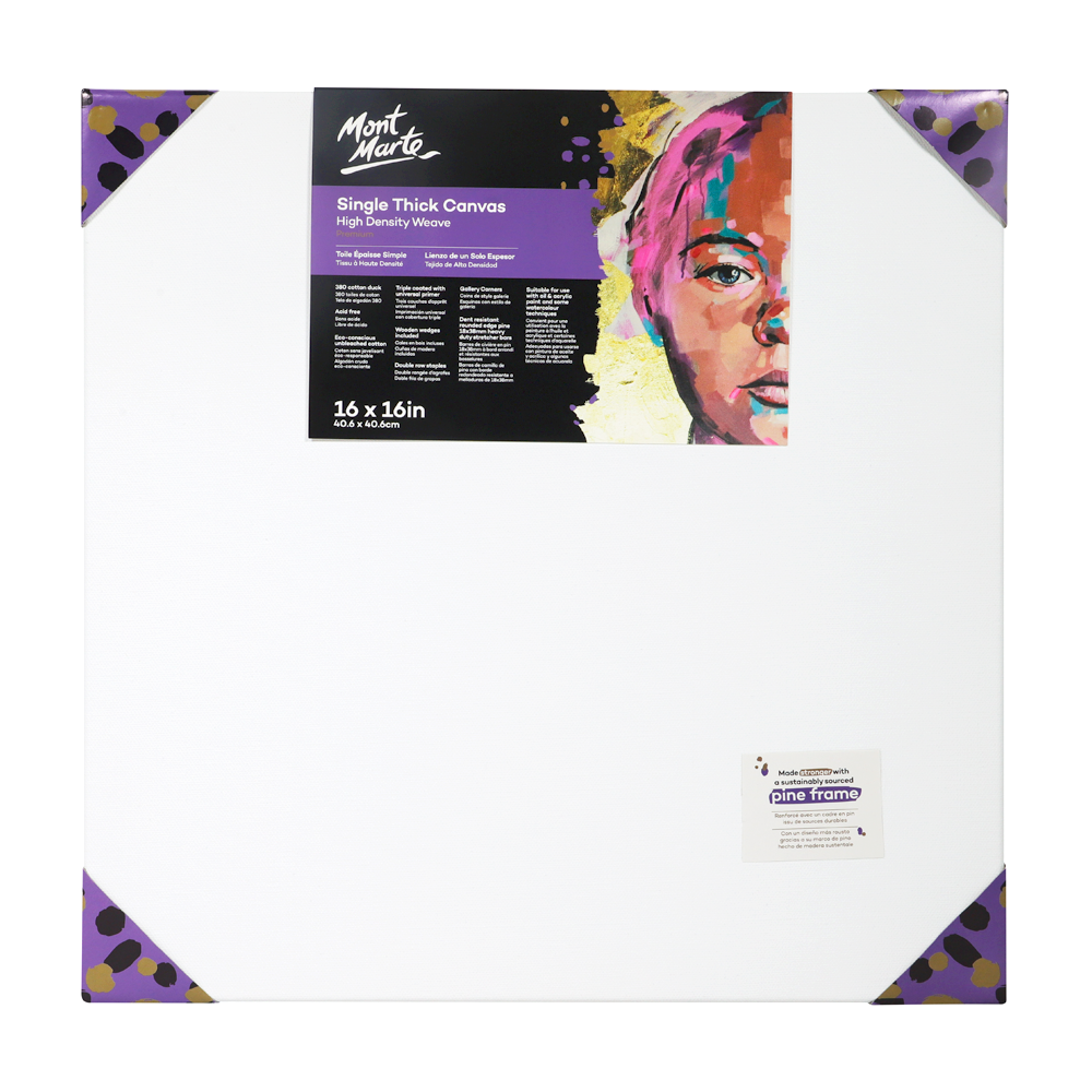 Canvas Uni 40.6x40.6cm Mont Marte