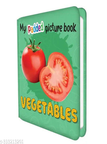 My Padded Board Book Vegetables