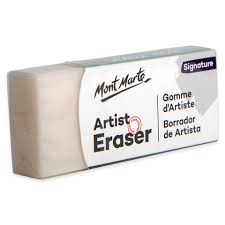 Artist Eraser Medium - White Mont Marte