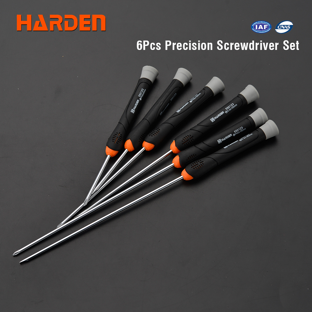 Screwdriver Precision Set Of 6pcs HARDEN 550123