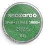 SNZ SPARKLE FACE PAINT 18ML POT SPARKLE PALE GREEN