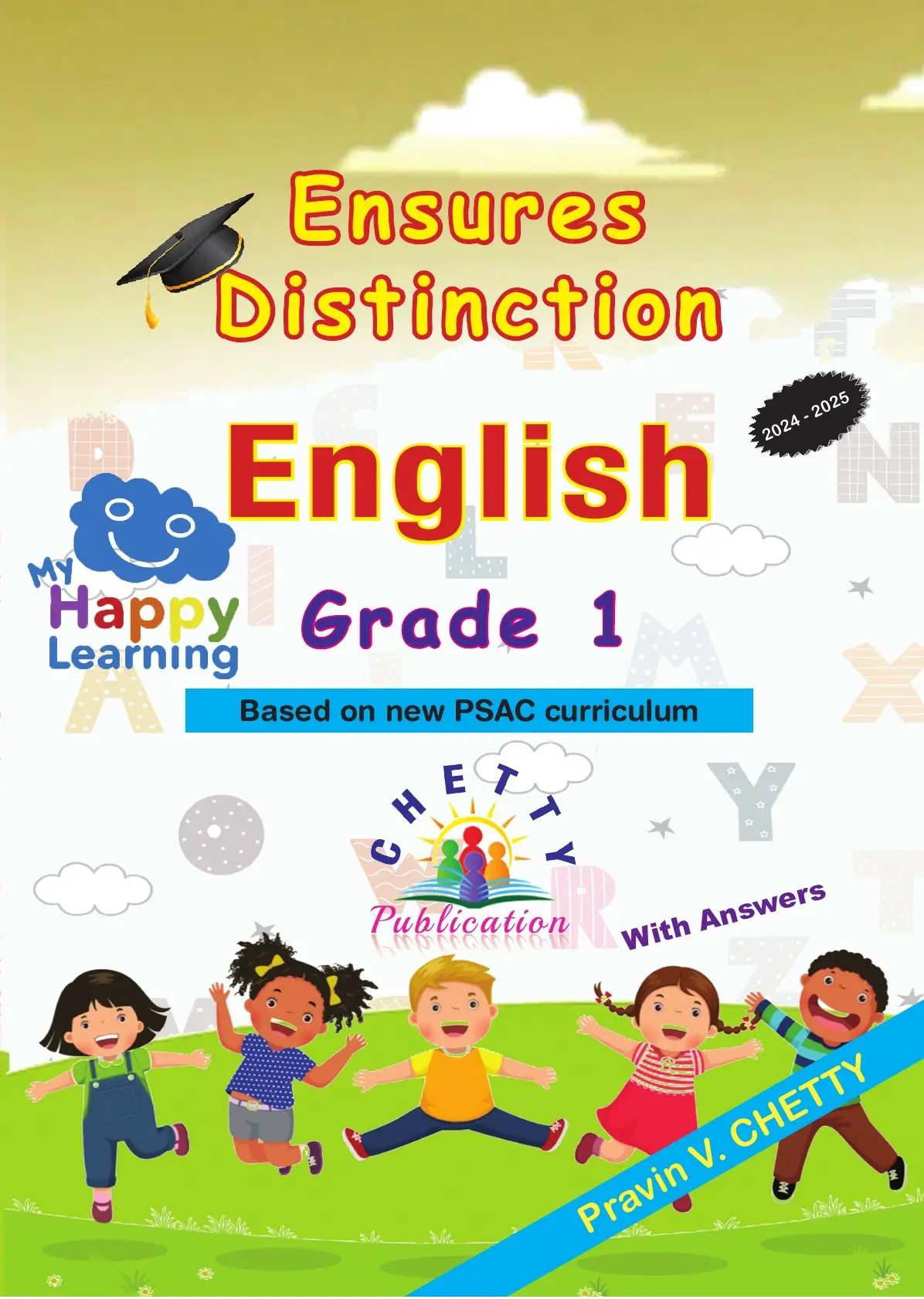 Ensures distinction English Grade 1 by P.Chetty