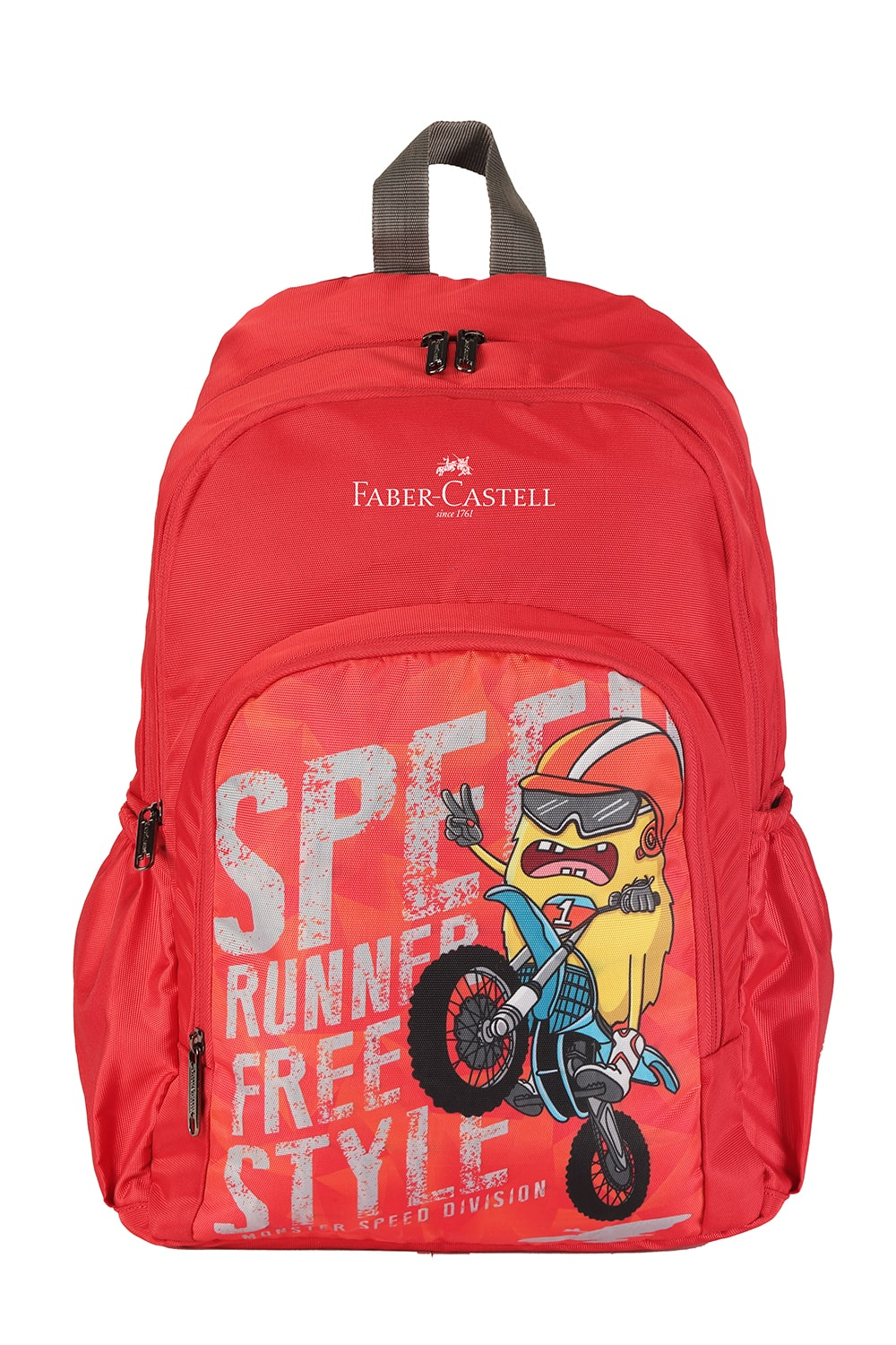 School Bag - M1- WATERMARK JK- 9Y Red Faber Castell 574500