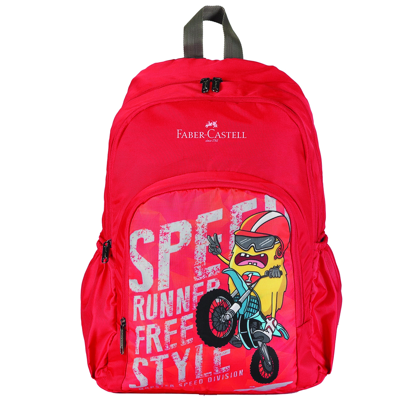 School Bag - M1- WATERMARK JK- 9Y Red Faber Castell 574500