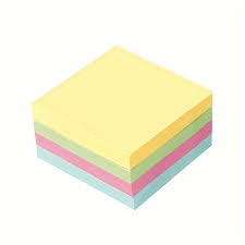 Sticky Notes Pad 3x3 Inch 400Sheets Pastel BKESN3X3-4
