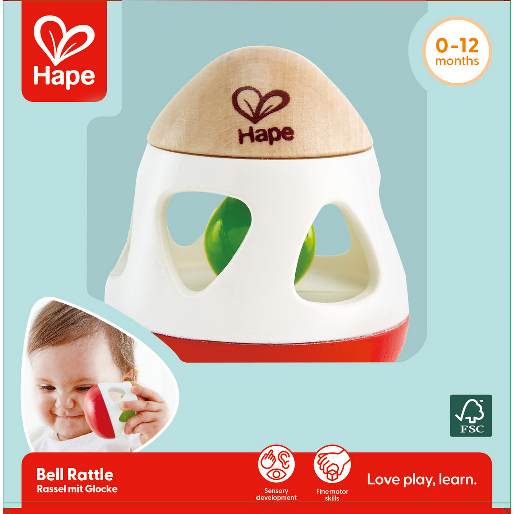 Bell Rattle HAPE 0016