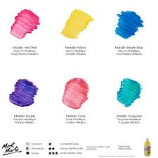 Poster Paint 500ml Metallic Coral Mont Marte