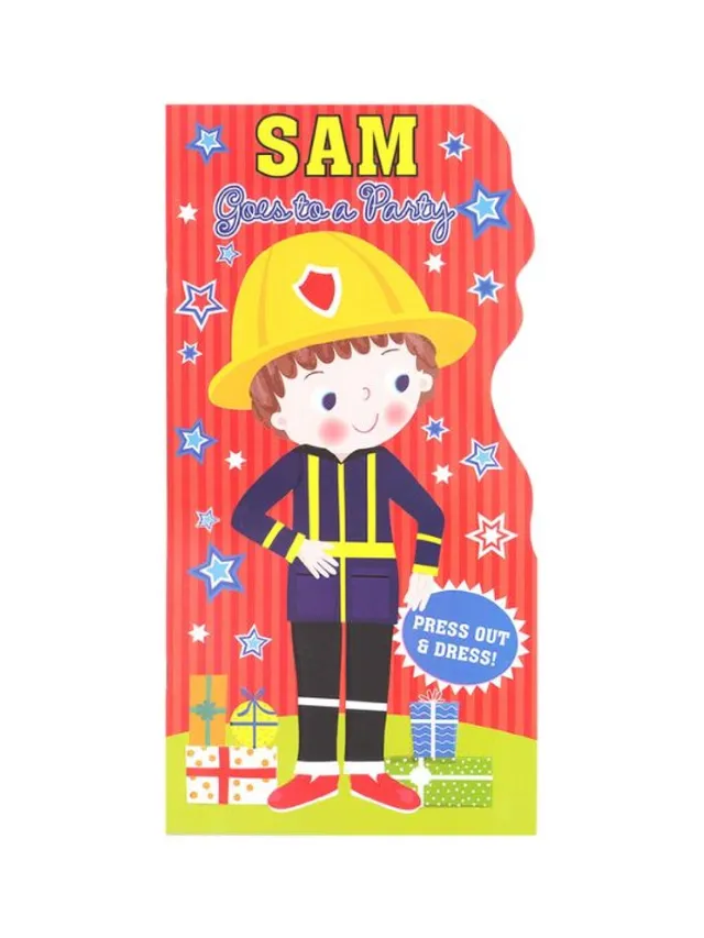 Sam Goes To A Party - Press Out & Dress